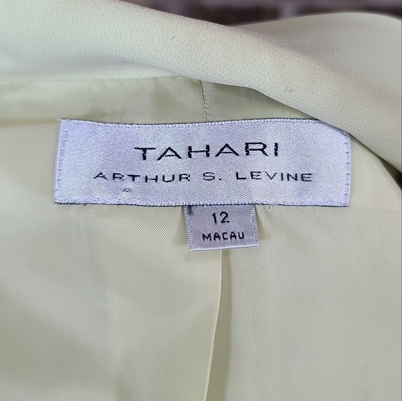 TAHARI 12 Asymmetrical Skirt Suit Set - Picture 6 of 7